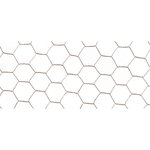 Nortene Grillage métallique triple torsion  Galvanex 41  - 0,50 x 10 m/41 x 0,8 mm