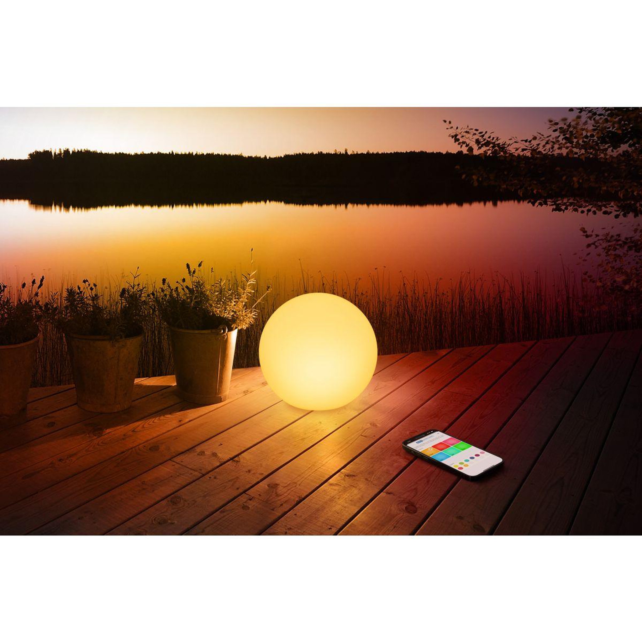 Voir la diapositive 3 : EVE Lampe connectée Flare THREAD