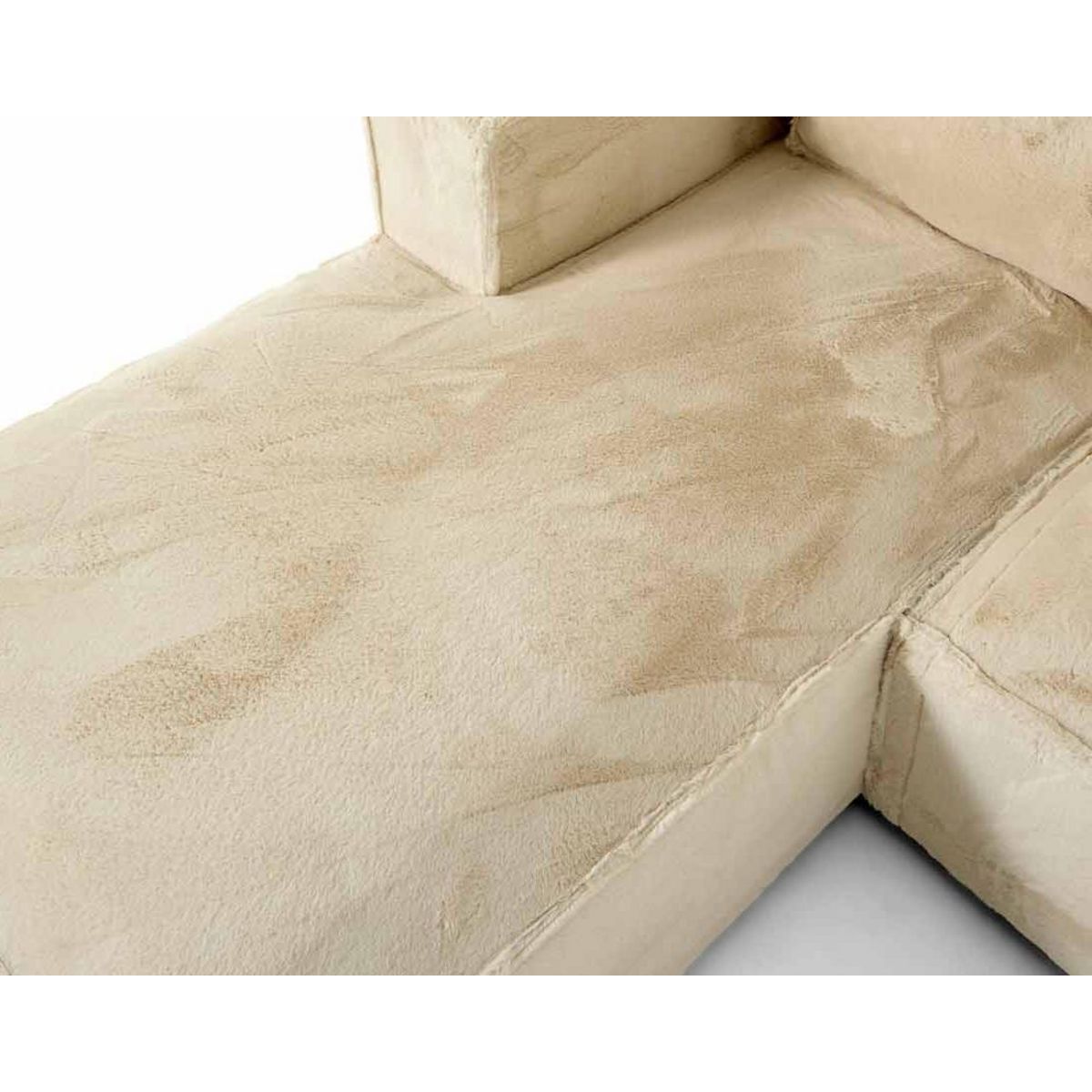 LISA DESIGN Stella - canapé d'angle gauche - 4 places - en fausse fourrure