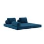 Voir la diapositive 5 : LISA DESIGN Lonny - canapé 3 places convertible en velours côtelé