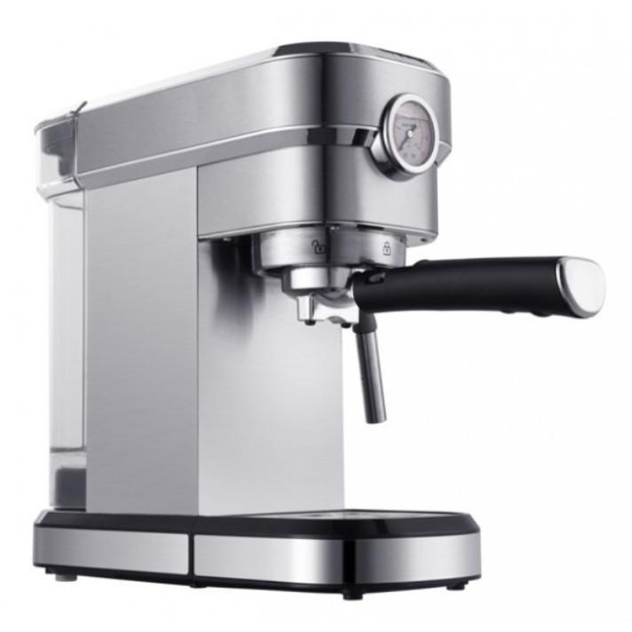 Voir la diapositive 2 : Kitchen chef Machine à expresso 20 bars inox - kcp.expr.6851