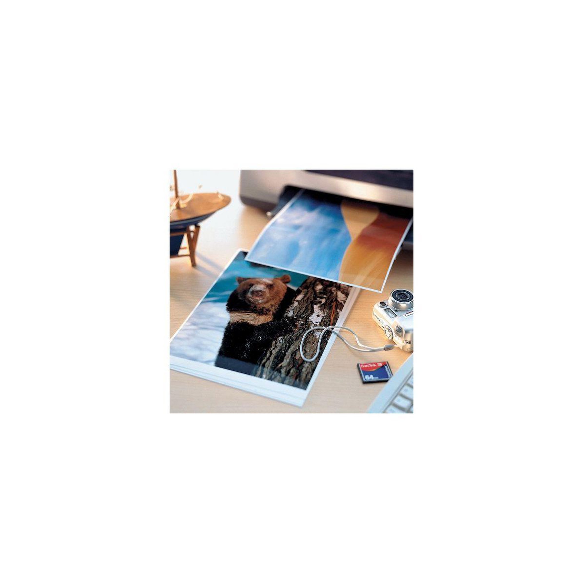Voir la diapositive 2 : AVERY Papier photo 40 Photos brillantes 10x15 270g