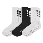 Erima X3 Paires de Chaussettes Blanc/ Erima 3 Wings. Coloris disponibles : Noir