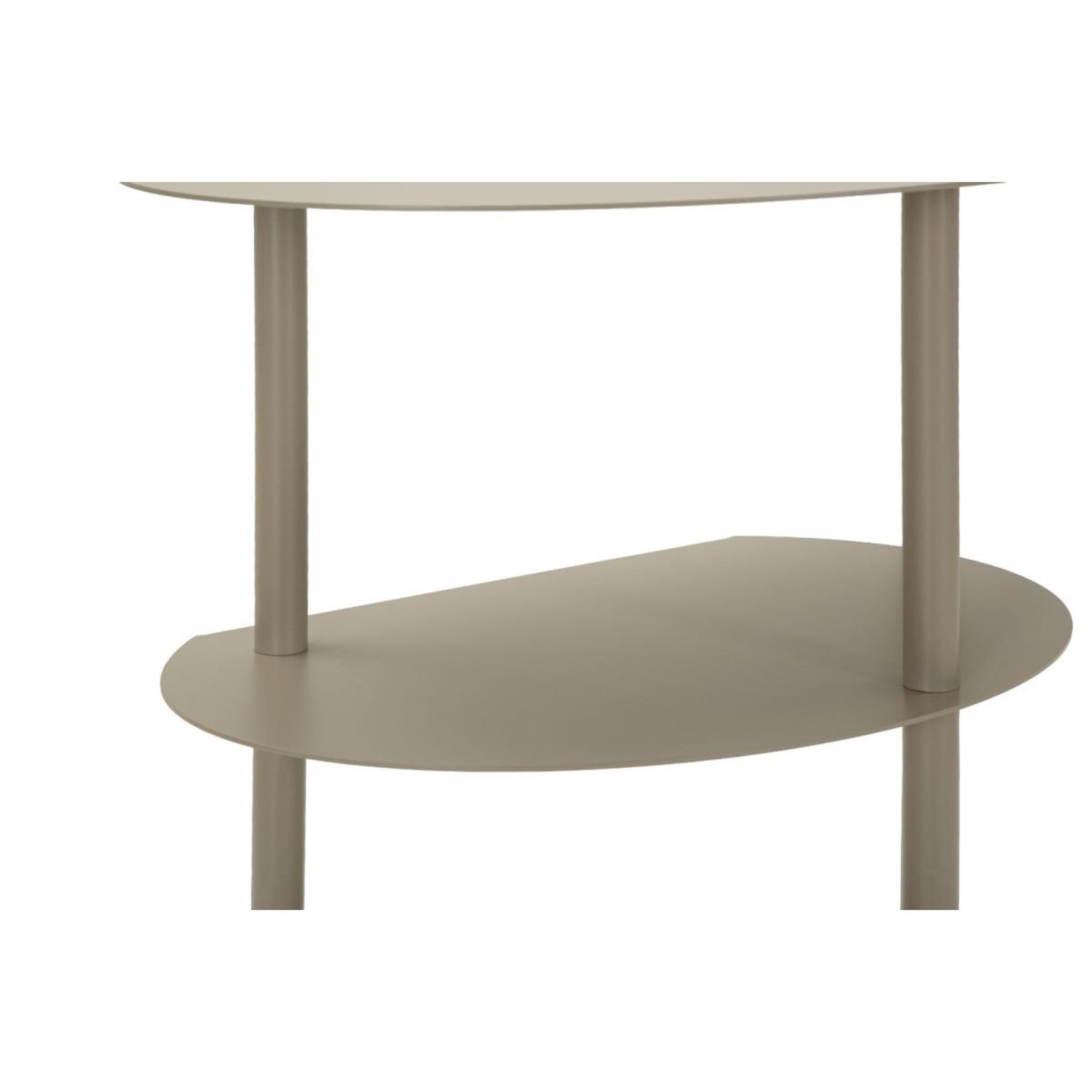 Voir la diapositive 5 : Paris Prix Table de chevet 3 niveaux  saturno  49cm taupe