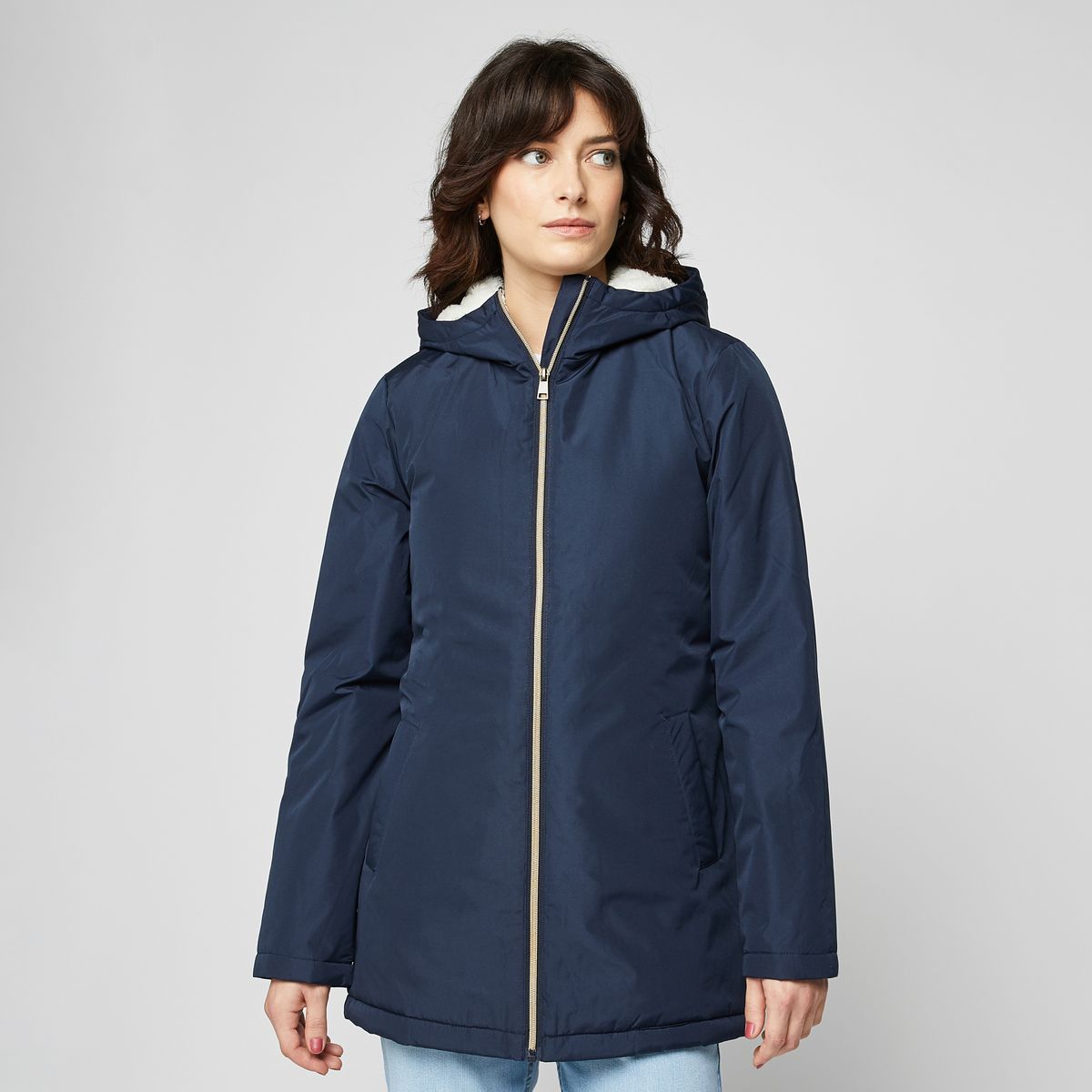 INEXTENSO Parka doublée sherpa femme 