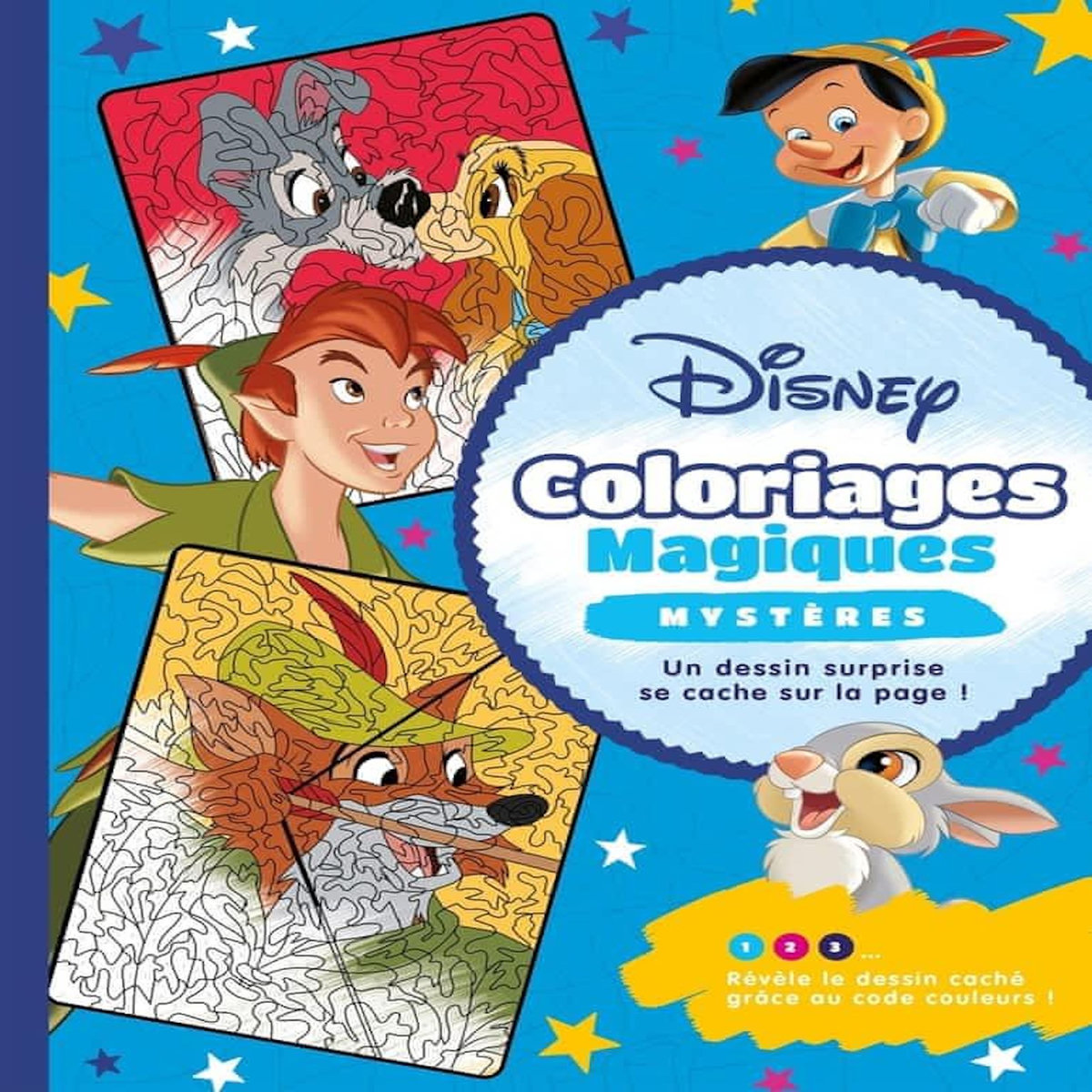 DISNEY. COLORIAGES MAGIQUES - MYSTERES, Disney
