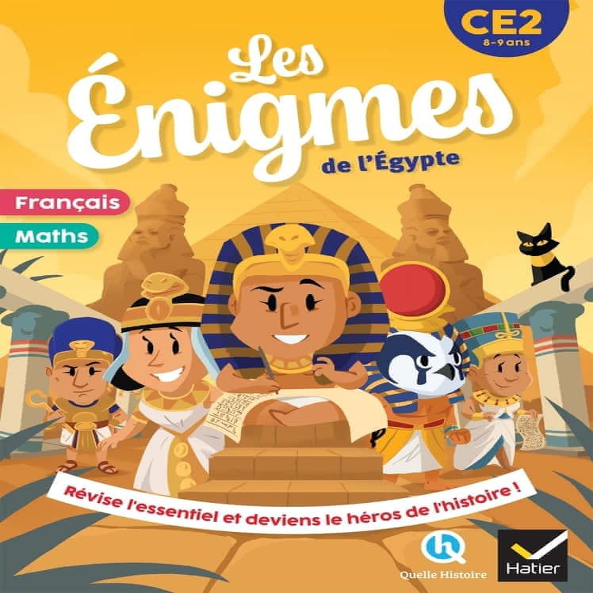 LES ENIGMES DE L'EGYPTE. FRANCAIS - MATHS CE2, Mirabel Déborah