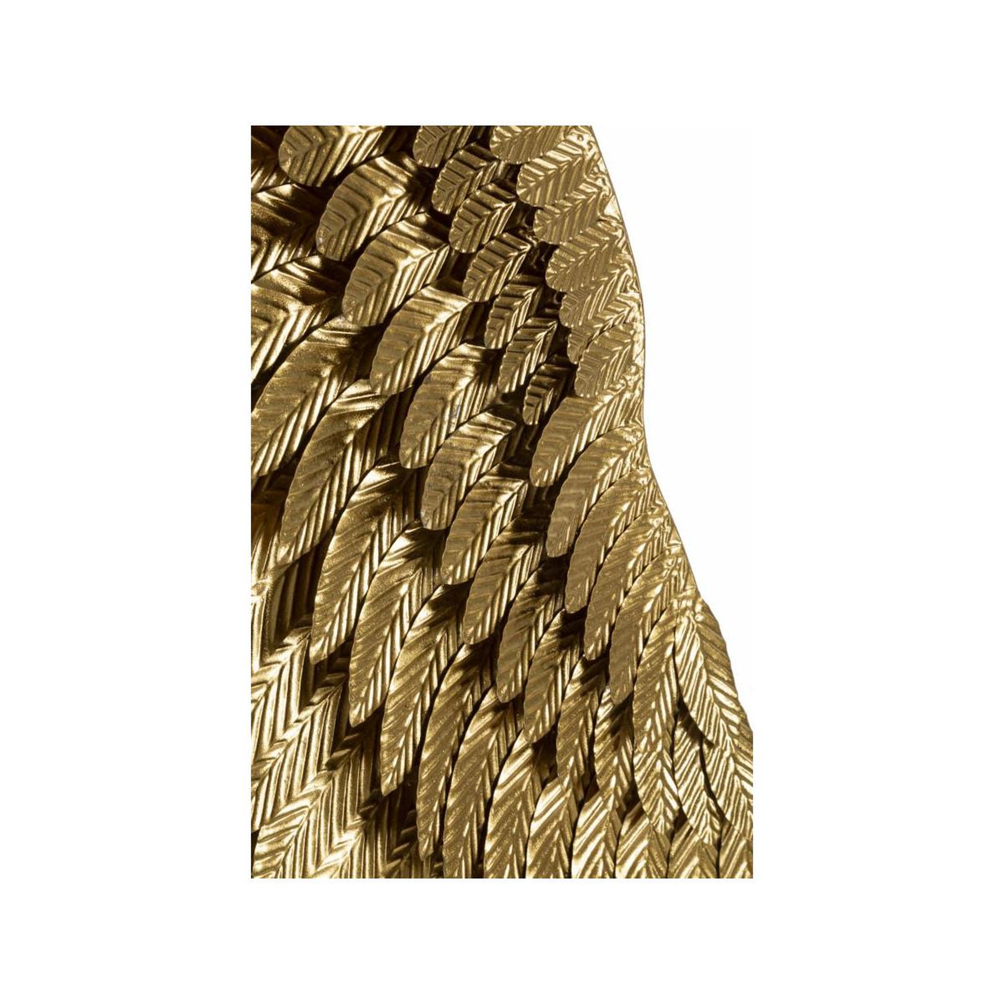 Voir la diapositive 2 : Paris Prix Paire d'ailes en métal  super  146cm or