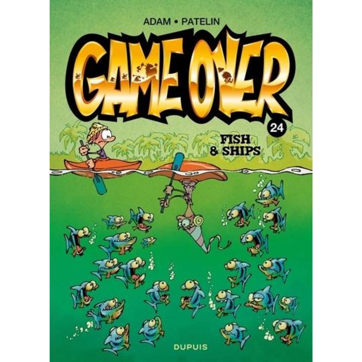 GAME OVER TOME 24 : FISH & SHIPS, Midam