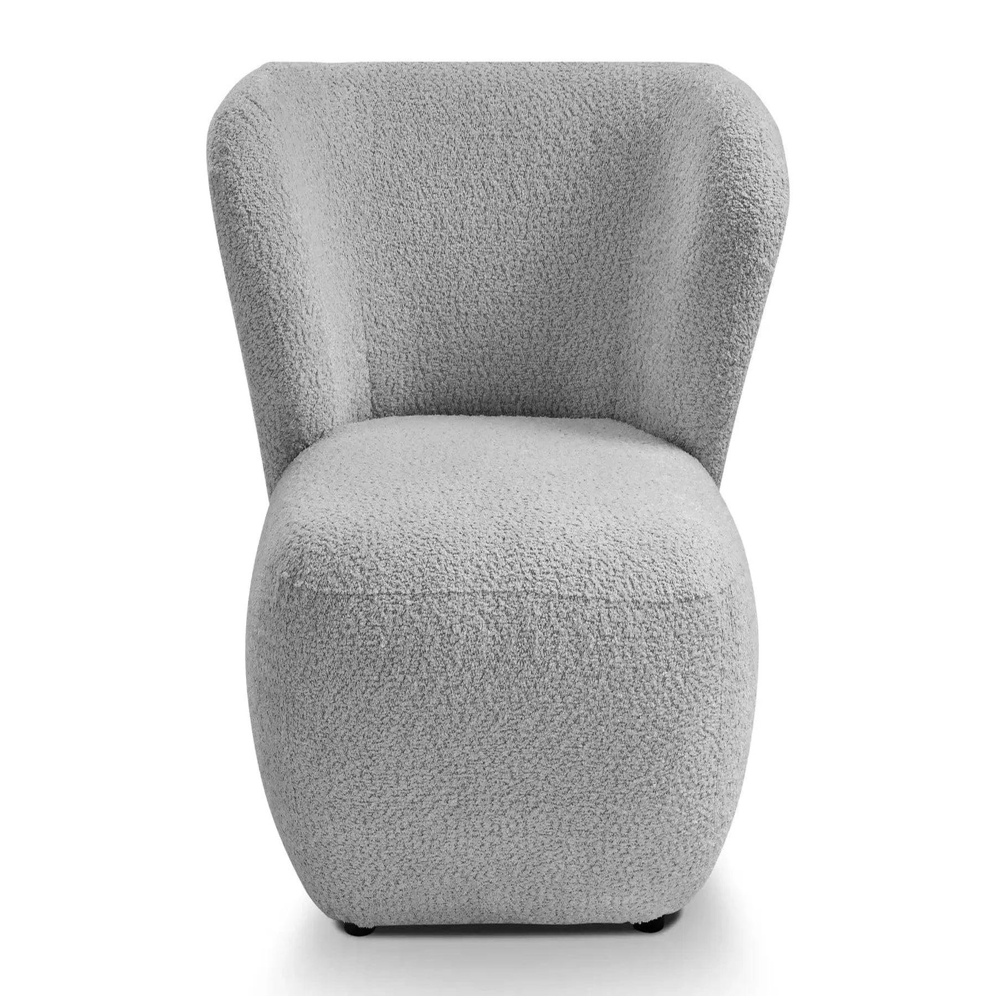 Voir la diapositive 1 : CASANOVA PARIS Capri - fauteuil tissu bouclette