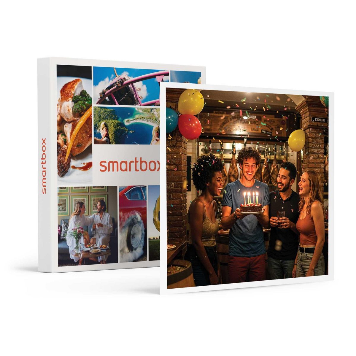 Smartbox Carte cadeau joyeux anniversaire - 15 € - Coffret Cadeau Multi-thèmes