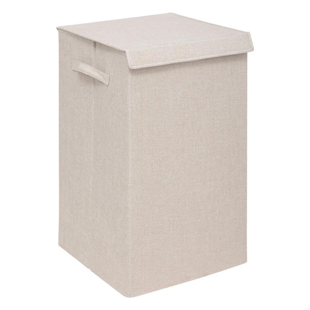 FIVE Panier à Linge Avec Séparateur  Colors  74L Beige Lin