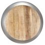 Voir la diapositive 2 : VIDAXL Table basse Gris 68x68x30 cm Bois de manguier solide