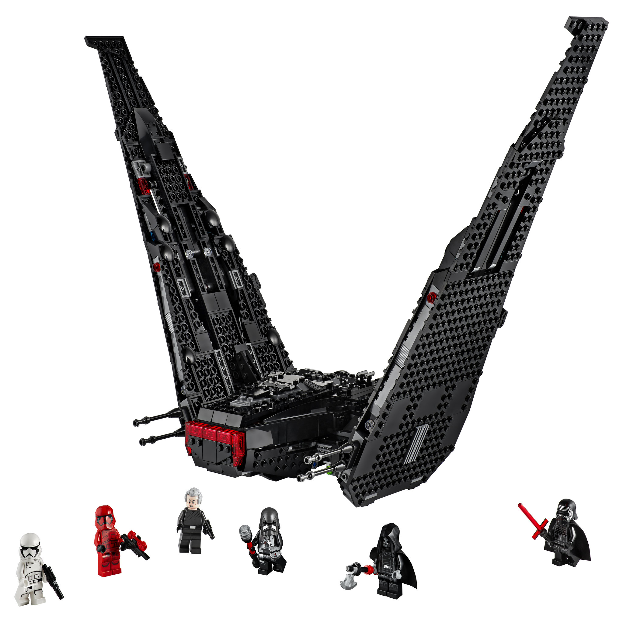 Voir la diapositive 2 : LEGO Star Wars 75256 La navette de Kylo Ren