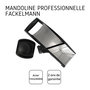 Voir la diapositive 4 : Fackelmann Mandoline professionnelle avec protège main en acier inoxydable Fackelmann Handmade Tradition