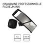 Voir la diapositive 4 : Fackelmann Mandoline professionnelle avec protège main en acier inoxydable Fackelmann Handmade Tradition