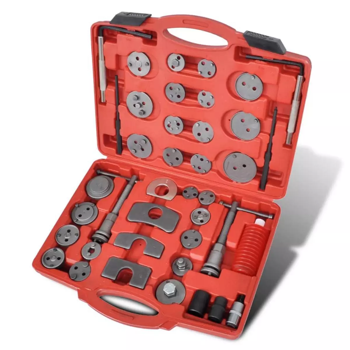 VIDAXL Kit d'outils de filetage de piston d'etrier 40 pcs