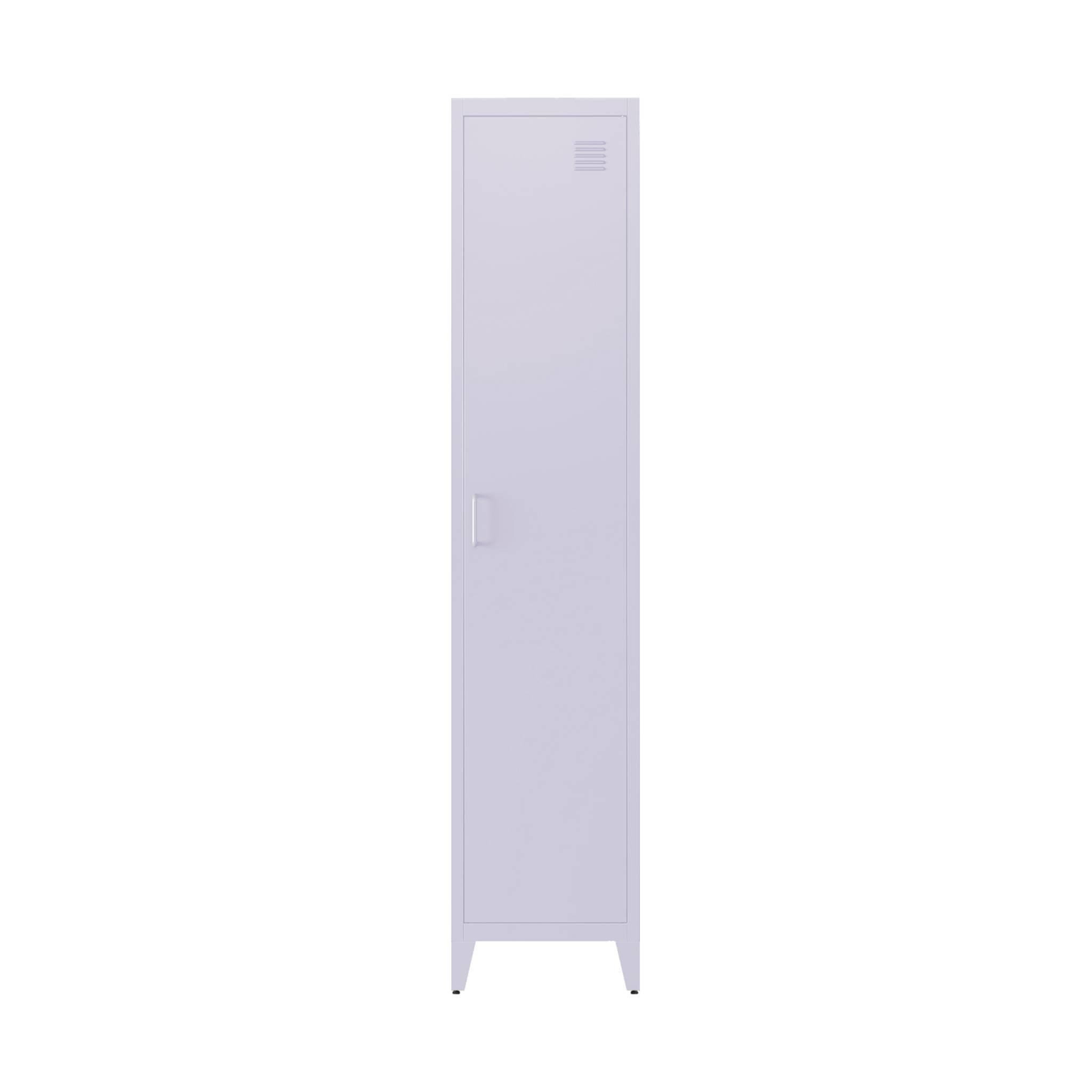 Voir la diapositive 5 : SWEEEK Armoire chambre industrielle métal, 4 espaces de rangement