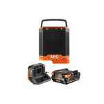 AEG Pack AEG Radio bluetooth - BRSP18-0 - 18V - 1 batterie 2.0Ah - 1 chargeur - SETL1820S