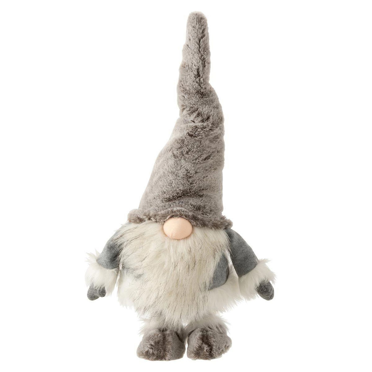 Paris Prix Statuette Déco  Père Noël qui Bouge  48cm Gris