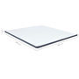 Voir la diapositive 6 : VIDAXL Surmatelas de sommier tapissier 200x180x5 cm