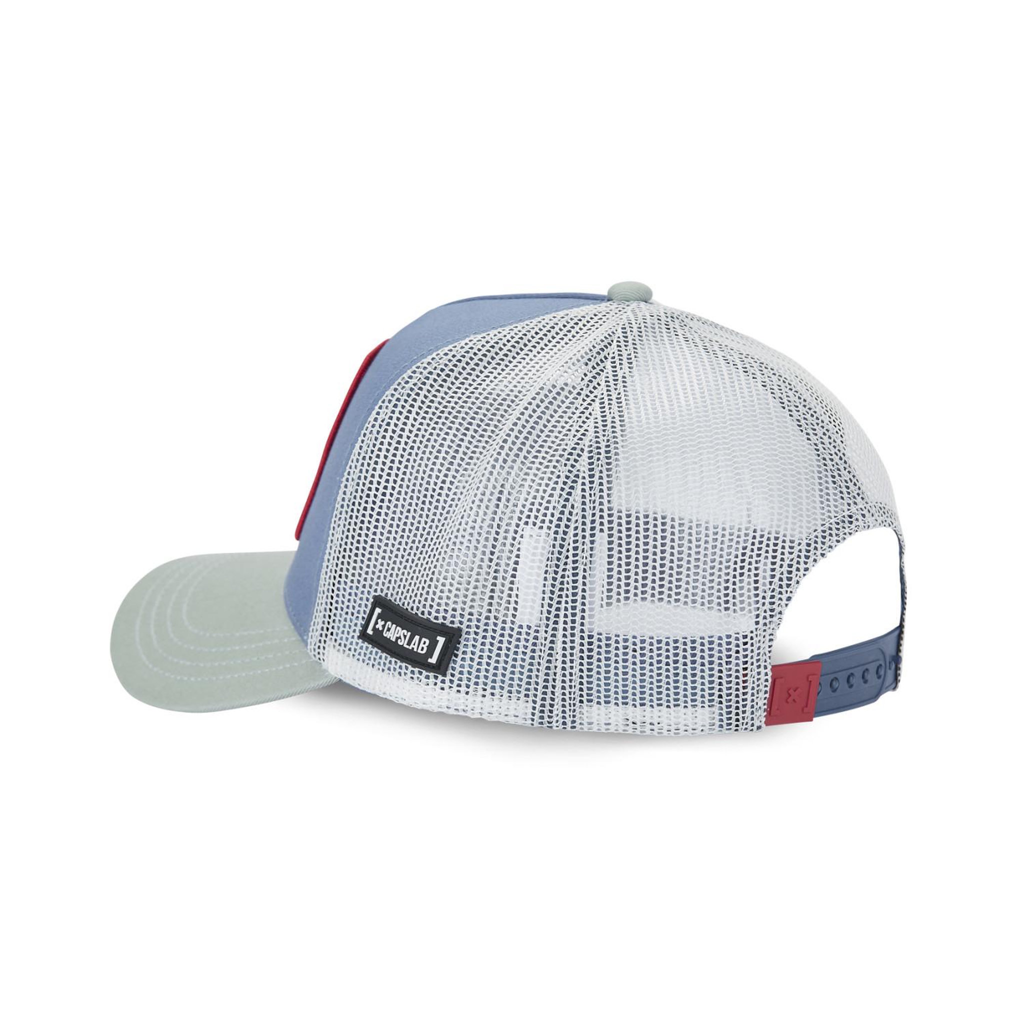 Voir la diapositive 3 : CAPSLAB Casquette homme trucker en serge de coton Naruto Shippuden Kakashi