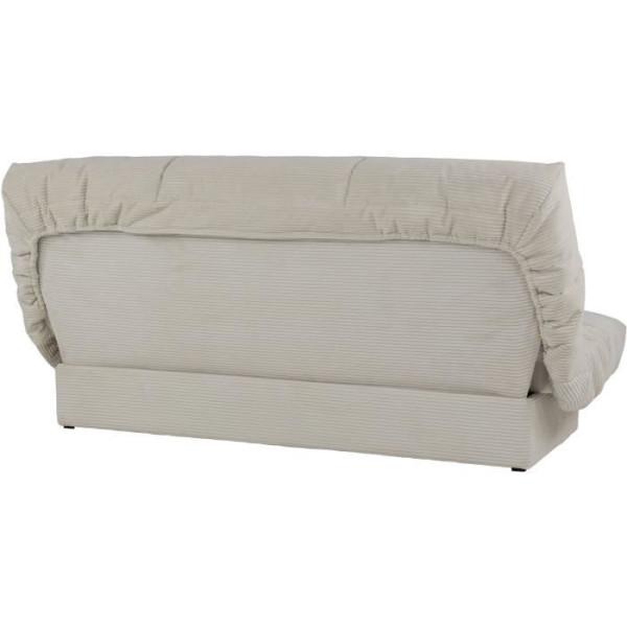 Voir la diapositive 4 : N/A Banquette clic-clac - 3 places - Tissu - Beige - 190 x 90 x 92 cm - CLEM