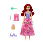 Voir la diapositive 2 : DISNEY PRINCESS Mattel-Princesses Disney Spin & Reveal-Poupée Ariel avec 11 surprises HTV88