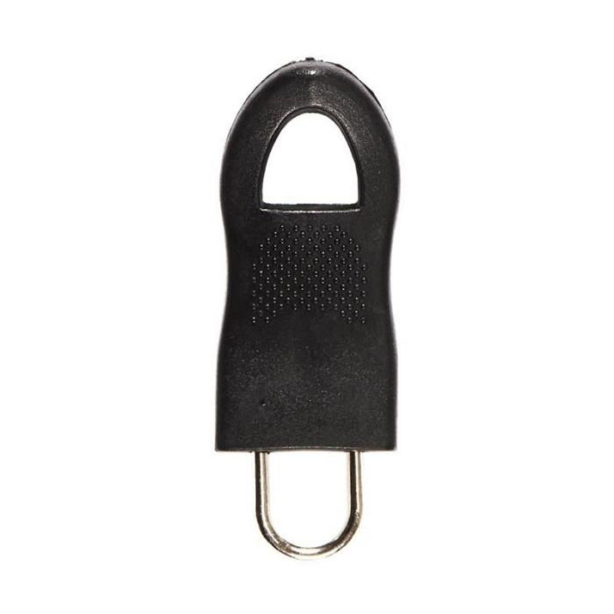 Paris Prix Lot de 4 Anneaux de Fermeture  Zippés  5cm Noir