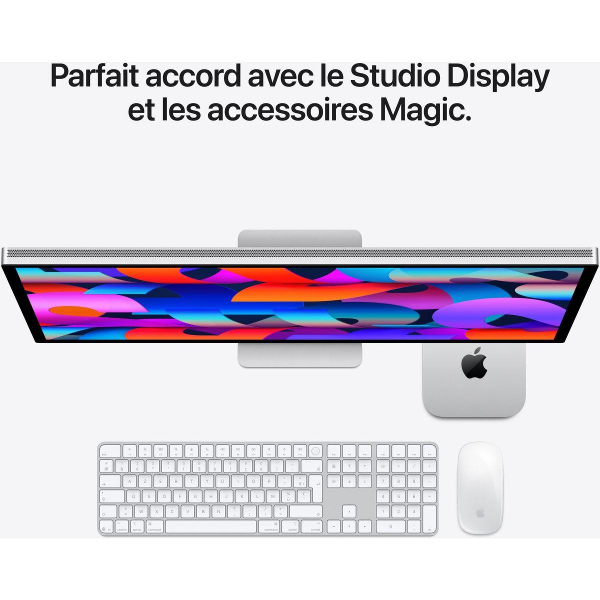 Voir la diapositive 5 : APPLE Ordinateur Apple Mini Puce M6 CPU 12 / GPU 12 coeurs / Mémoire RAM 16Go Stockage 512Go SSD Argent