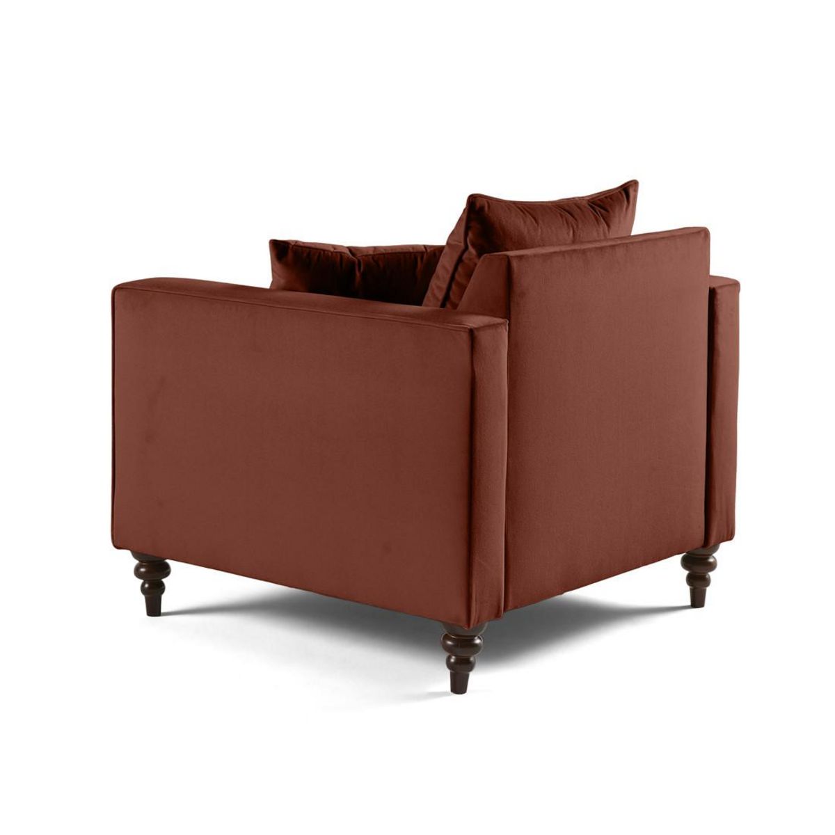 BEST MOBILIER Flamingo - fauteuil en velours