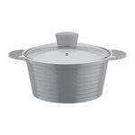 GSW GSW Marmite revetement en céramique Greblon a induction Bolero Grey - 28 cm