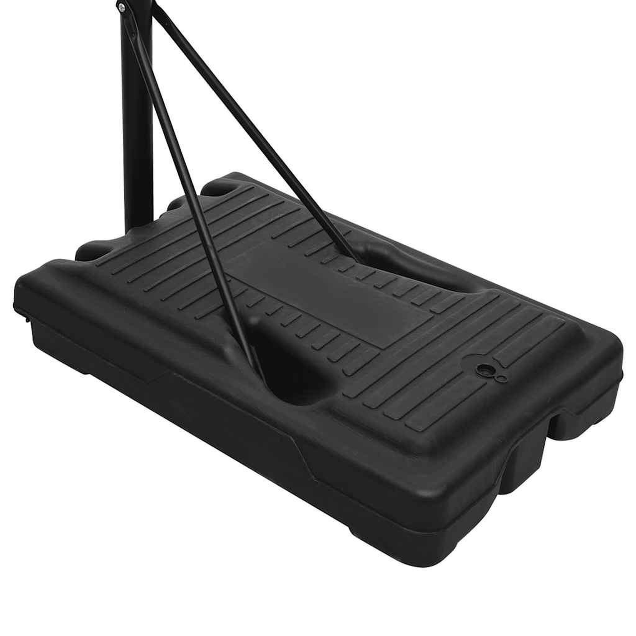 Voir la diapositive 5 : VIDAXL Support de basket-ball Transparent 280-350 cm Polycarbonate