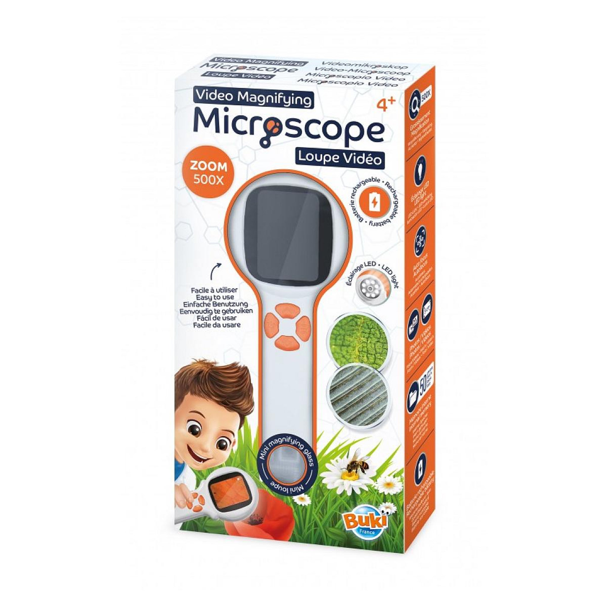 BUKI Microscope loupe video de poche