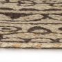 Voir la diapositive 3 : VIDAXL Tapis fait a la main Jute avec imprime marron fonce 150 cm