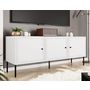 Voir la diapositive 6 : BEST MOBILIER Lavaggi - meuble tv - 3 portes - 150 cm