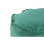 Voir la diapositive 3 : Paris Prix Pouf Rond en Velours  Taj Mahal  47cm Vert