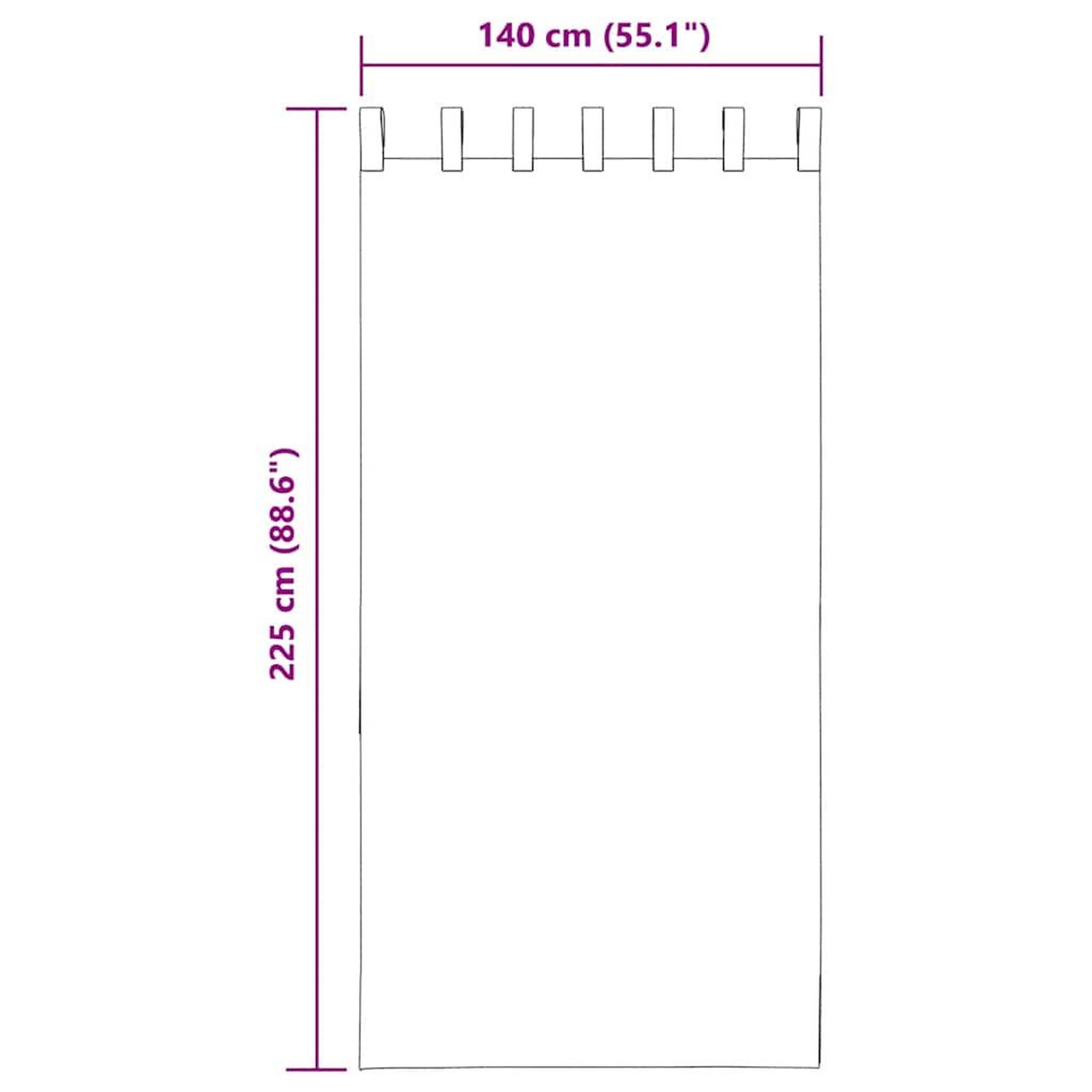 Voir la diapositive 6 : VIDAXL Rideaux en voile avec passe-tringles 2 pcs blanc