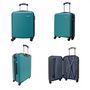 Voir la diapositive 3 : David Jones Lot 3 valises rigides dont 1 valise cabine