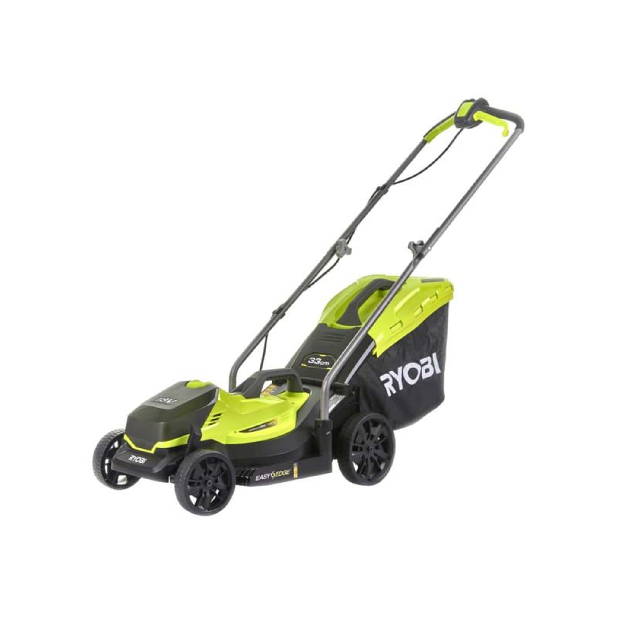 Voir la diapositive 1 : Ryobi Tondeuse poussée RYOBI - OLM1833B - 18V One+ - coupe 33 cm - sans batterie ni chargeur
