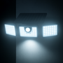 Voir la diapositive 3 : Lumisky Lot de 4 spots solaires avec détecteur FALCON Noir Plastique 800LM