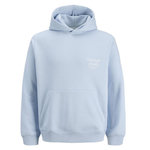 Jack & Jones Sweat à Capuche Bleu Homme Jack & Jones Typo. Coloris disponibles : Bleu