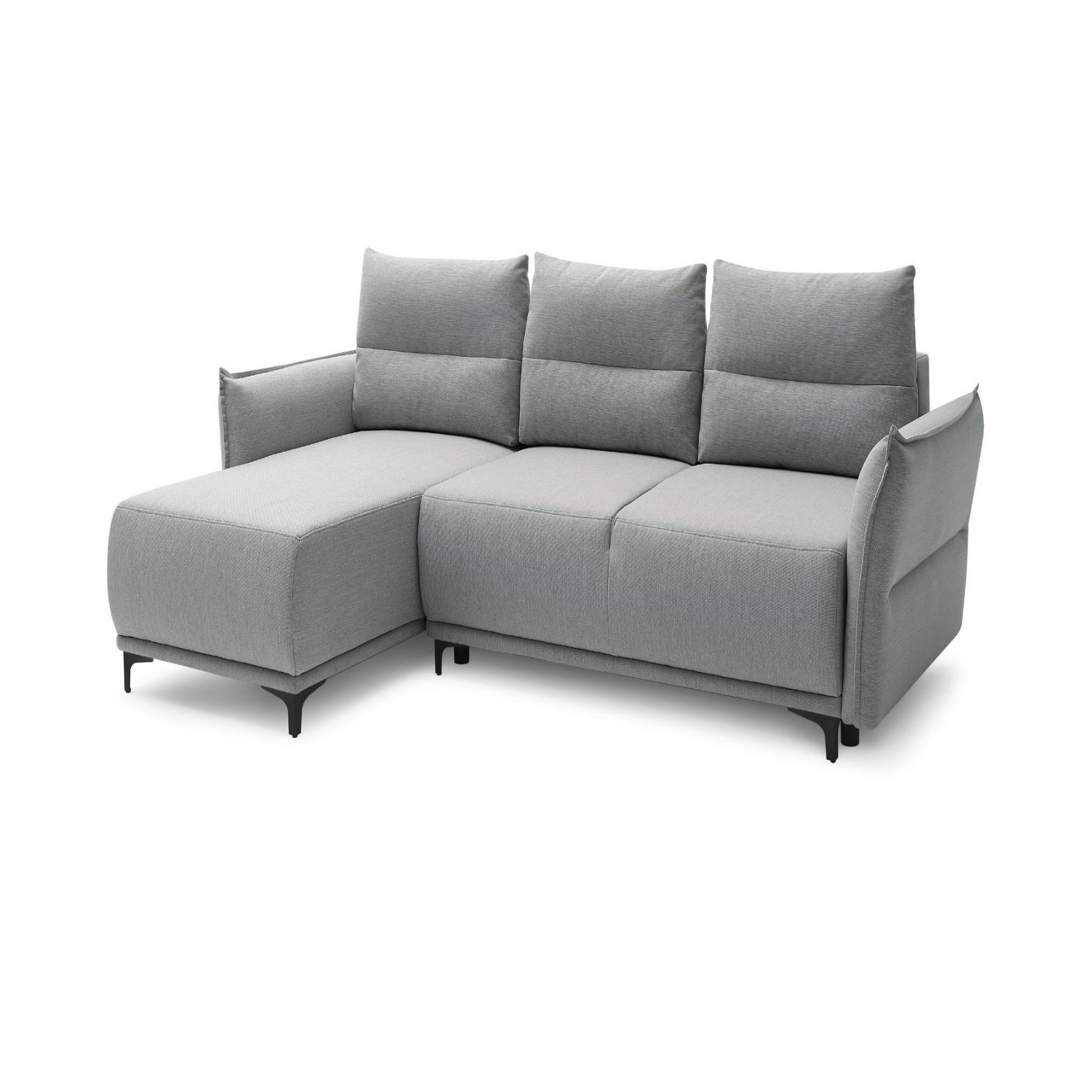 Voir la diapositive 6 : LISA DESIGN Arya - canapé d'angle réversible - convertible avec coffre - 4 places - style contemporain