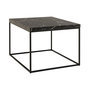 Voir la diapositive 1 : LISA DESIGN Alamosa - table basse - effet marbre noir - 60 cm