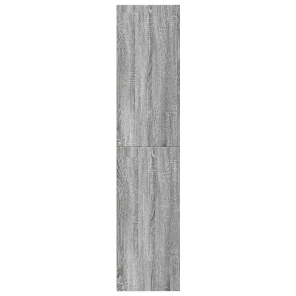 VIDAXL Buffet haut sonoma gris 50x41x185 cm bois d'ingenierie