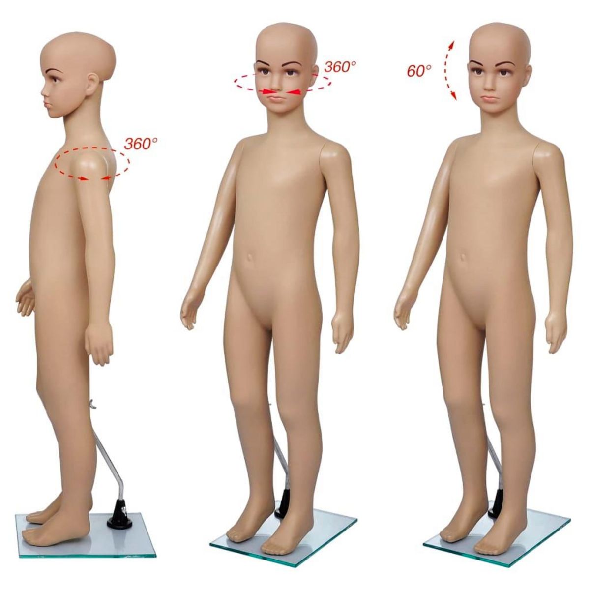 VIDAXL Mannequin de vitrine Enfant A