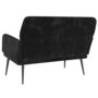 Voir la diapositive 5 : VIDAXL Banc Noir 108x79x79 cm Velours