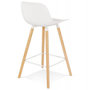 Voir la diapositive 4 : Paris Prix Tabouret de Bar Design  Grano  89cm Blanc