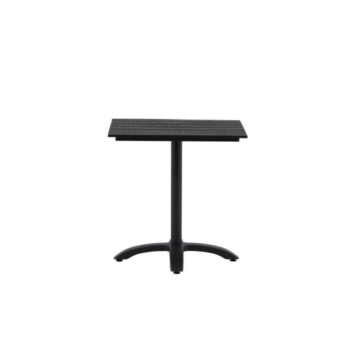 Paris Prix Table de Jardin  Colorado  74cm Noir