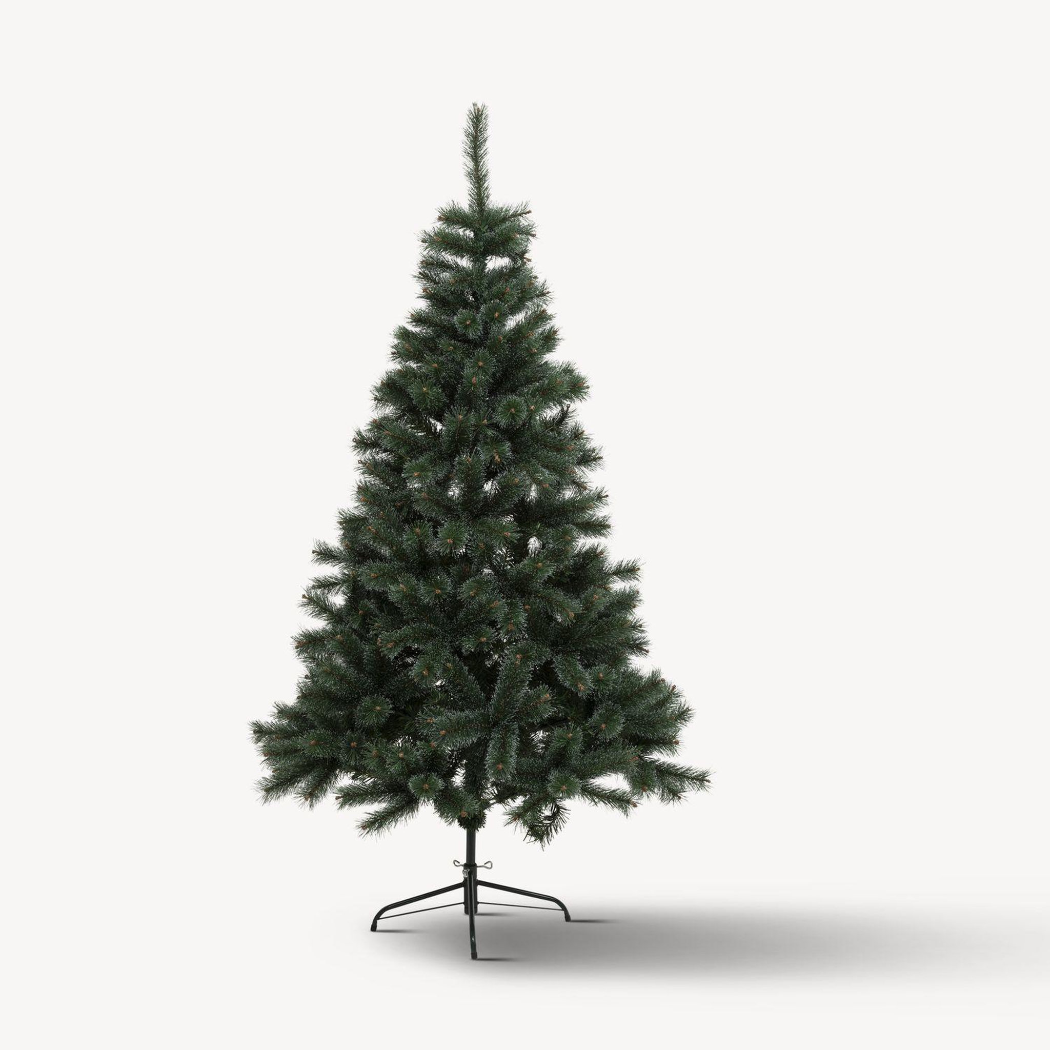 Voir la diapositive 4 : FEERIC LIGHT & CHRISTMAS Sapin de Noël artificiel givré WINDY PEAK - H. 210 cm - Vert